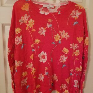 Loft floral sweater